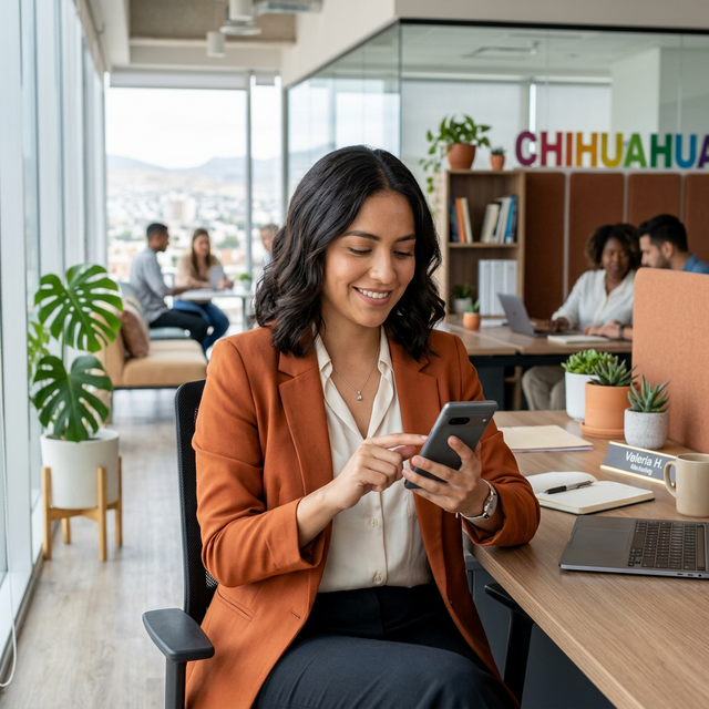 Profesionista en oficina